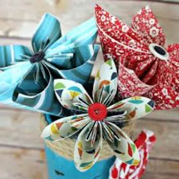 Designer Paper Bouquet